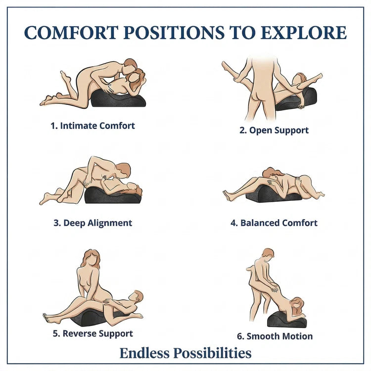 Intimacy Support Pillow – Comfort for Every Position.